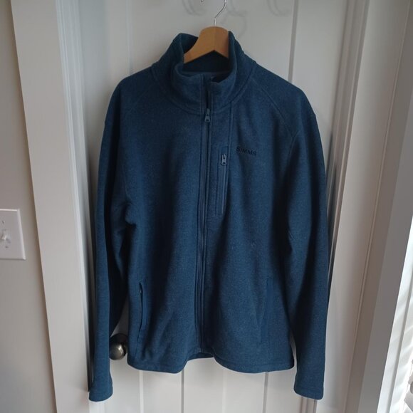 SIMMS Rivershed-Full Zip Fleece- L - Picture 4 of 8